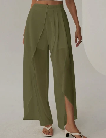 Pantaloni SHEIN, verde