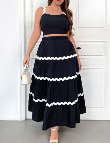 
						Compleu SHEIN CURVE, negru