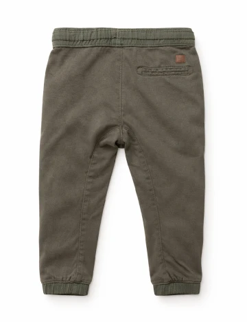 Pantaloni Zara, verde inchis