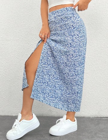 
						Fusta SHEIN, floral print