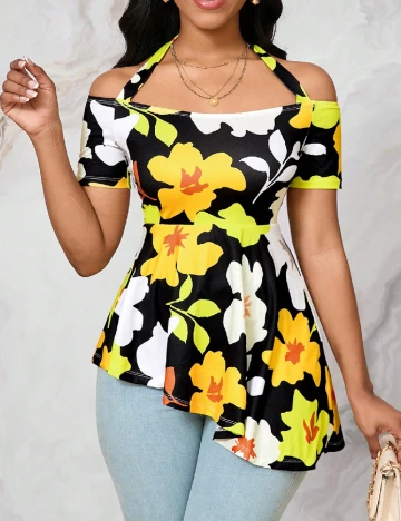 Bluza SHEIN CURVE, mix culori