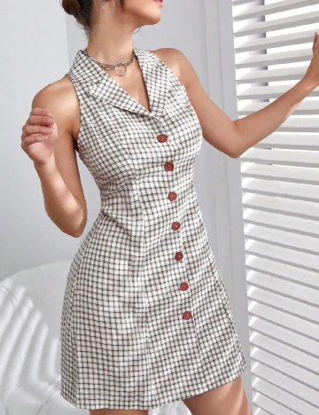 Rochie scurta SHEIN, alb