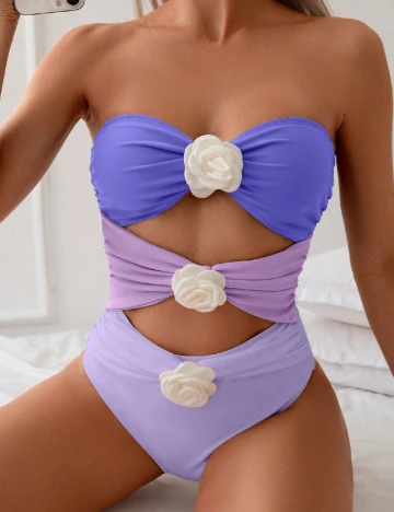 Costum de baie SHEIN, mov