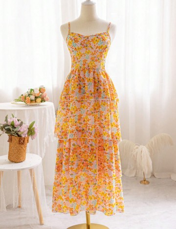 
						Rochie medie SHEIN, floral print