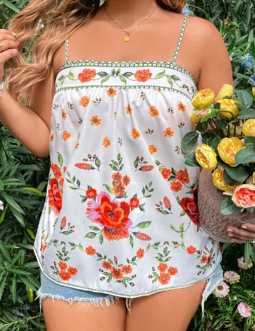 Maiou SHEIN CURVE, floral print