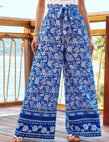 
						Pantaloni SHEIN, albastru