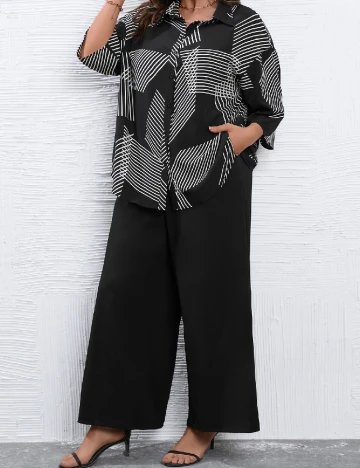 Compleu SHEIN CURVE, negru