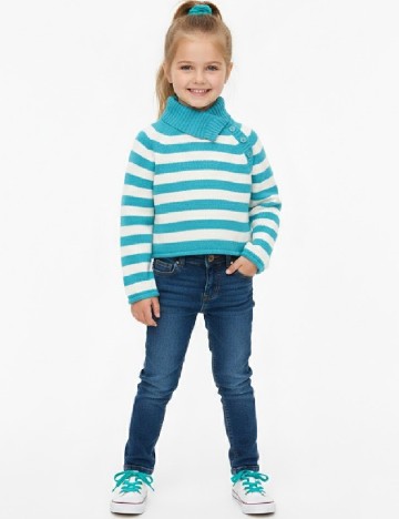 
						Pulover Zara, turcoaz