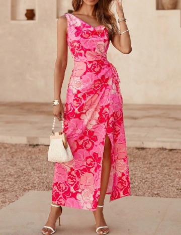 
						Rochie lunga SHEIN, roz