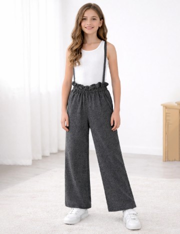 
						Pantaloni Zara, gri inchis