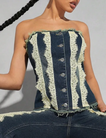 Bluza SHEIN, albastru