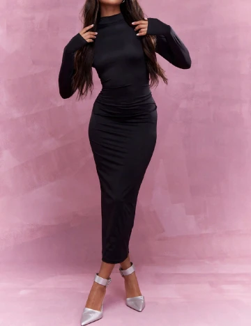 Rochie lunga Missguided, negru