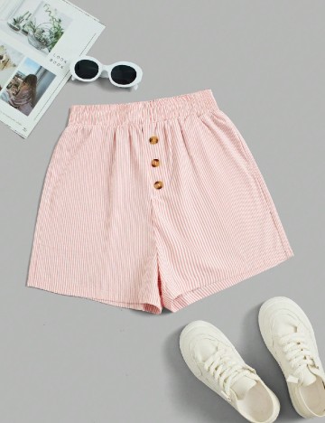 
						Pantaloni scurti SHEIN, roz