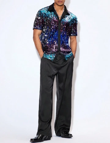 Camasa SHEIN, mix culori