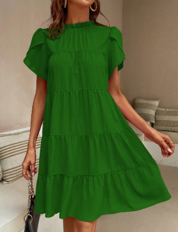 
						Rochie scurta SHEIN, verde