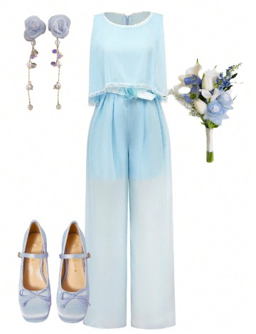 
						Salopeta SHEIN, bleu