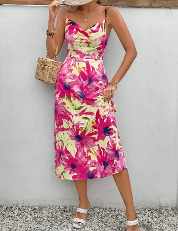 Rochie medie SHEIN, mix culori