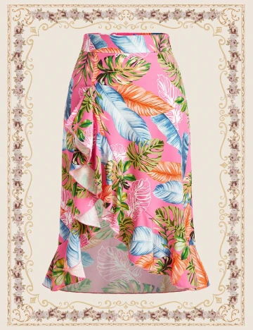 Fusta SHEIN, mix culori