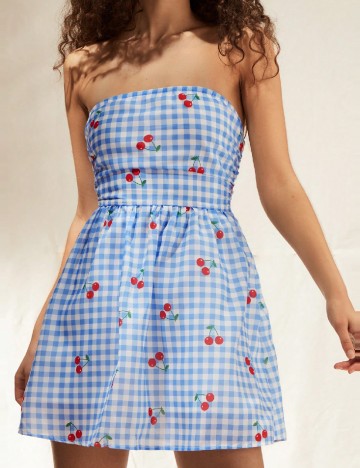 
						Rochie scurta Forever 21, albastru