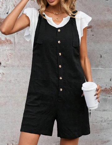 Salopeta SHEIN, negru