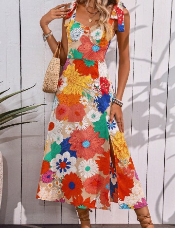 
						Rochie lunga SHEIN, floral