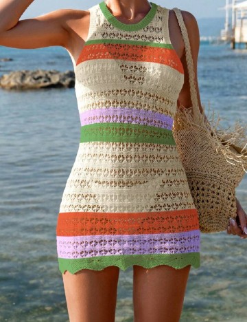 
						Rochie de plaja SHEIN, mix culori