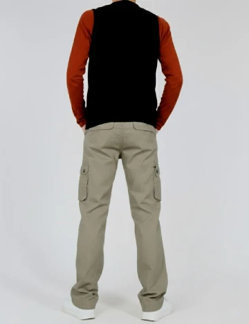 Pantaloni Zara, kaki