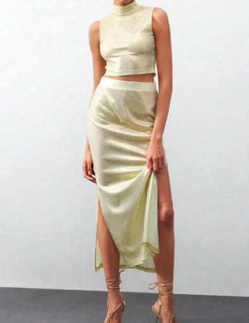 Compleu SHEIN, auriu