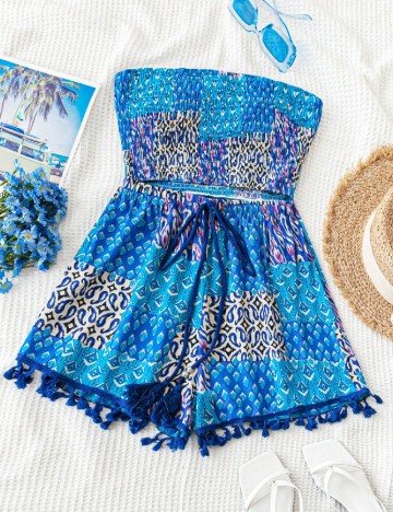 
						Salopeta SHEIN, albastru