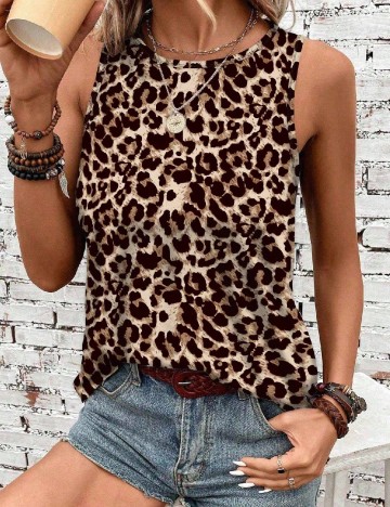 
						Maiou SHEIN CURVE, animal print