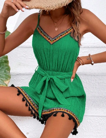 Salopeta SHEIN, verde