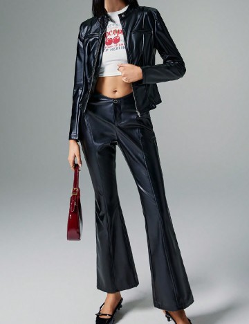 
						Pantaloni SHEIN, negru