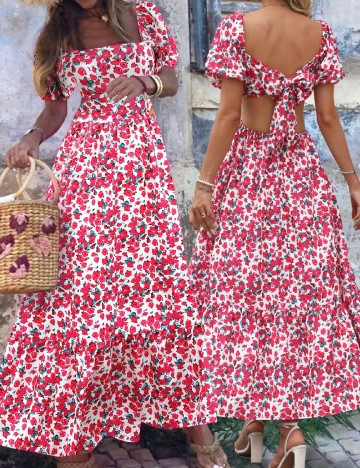 
						Rochie lunga SHEIN, roz