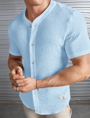 
						Camasa SHEIN, albastru