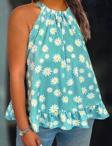 
						Bluza SHEIN CURVE, turcoaz