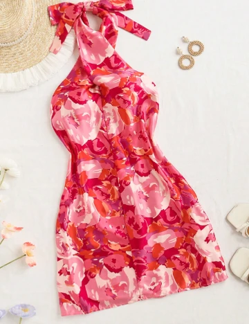 Rochie scurta SHEIN, roz