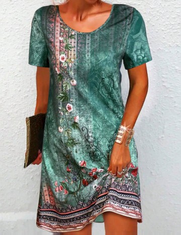 
						Rochie scurta SHEIN, verde