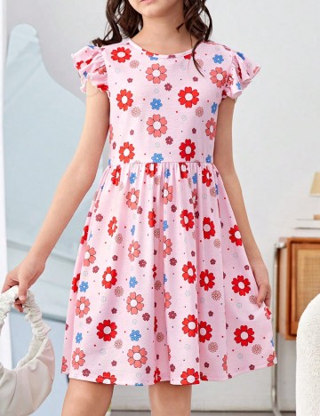 
						Rochie Shein Kids, roz