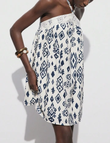 Rochie scurta SHEIN, ecru