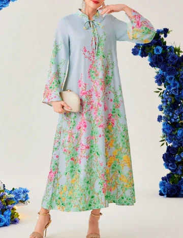 Rochie lunga SHEIN, bleu