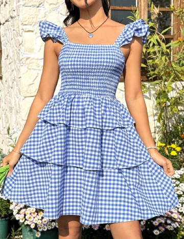 
						Rochie scurta SHEIN, albastru