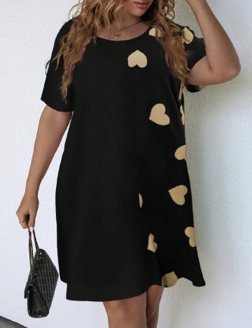 
						Rochie scurta SHEIN CURVE, negru