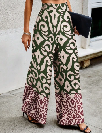 Pantaloni SHEIN, verde