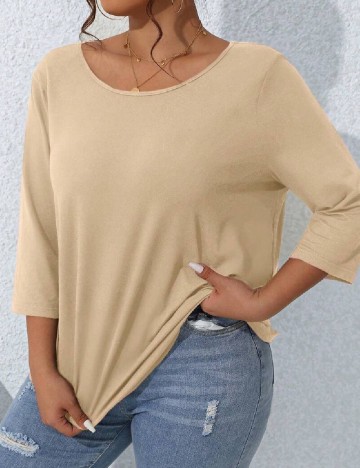 Bluza SHEIN CURVE, crem