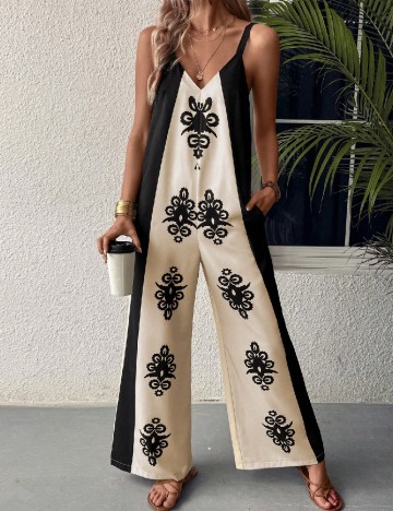 
						Salopeta SHEIN, crem