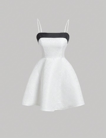 
						Rochie scurta SHEIN, alb