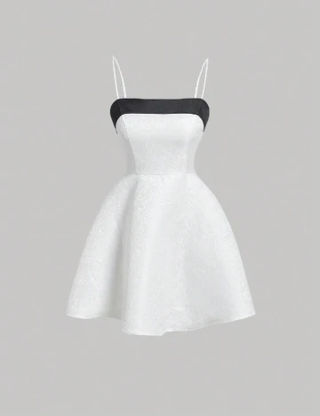 Rochie scurta SHEIN, alb