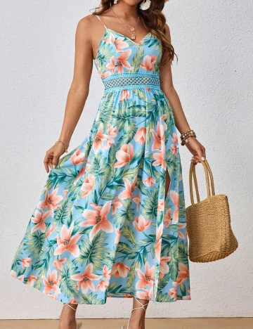 Rochie lunga SHEIN, mix culori