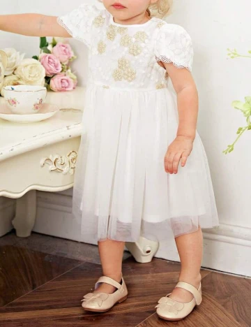 Rochie Shein Kids, alb
