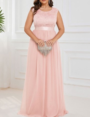 
						Rochie lunga Ever-Pretty Plus Size, roz